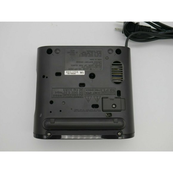 Sony Dream Machine ICF-C218 Auto Time Set Dual Alarm AM/FM Clock Radio Works - Picture 6 of 7